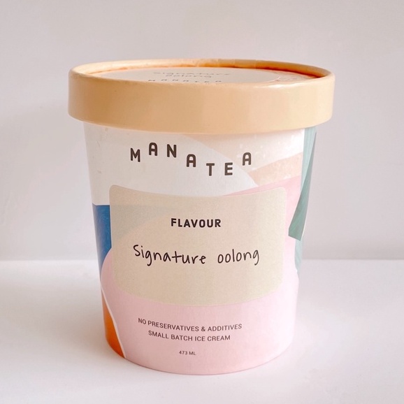 

Manatea Signature Oolong Ice Cream Pint 473 ML