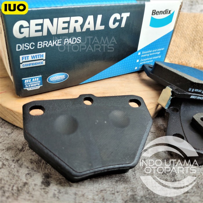 Kampas Rem Belakang Vios Corolla Altis BENDIX Brake Pad DB 1429 GCT