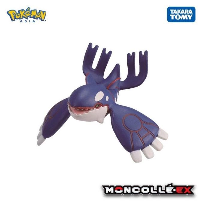 Moncolle EX EMC #81 Kyogre Takara Tomy Pokemon Figure Mainan Anak