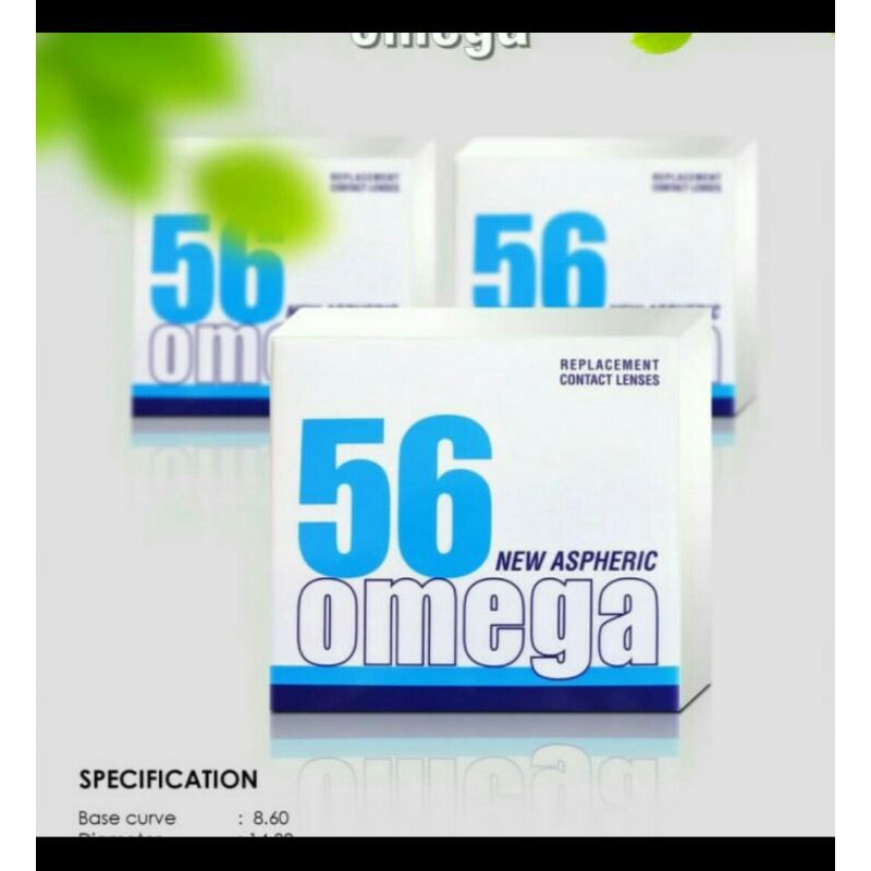 softlens bulanan OMEGA 56/softlens omega -1050 s/d-15.00 Softlens Bening Omega 56 bulanan / soflens 
