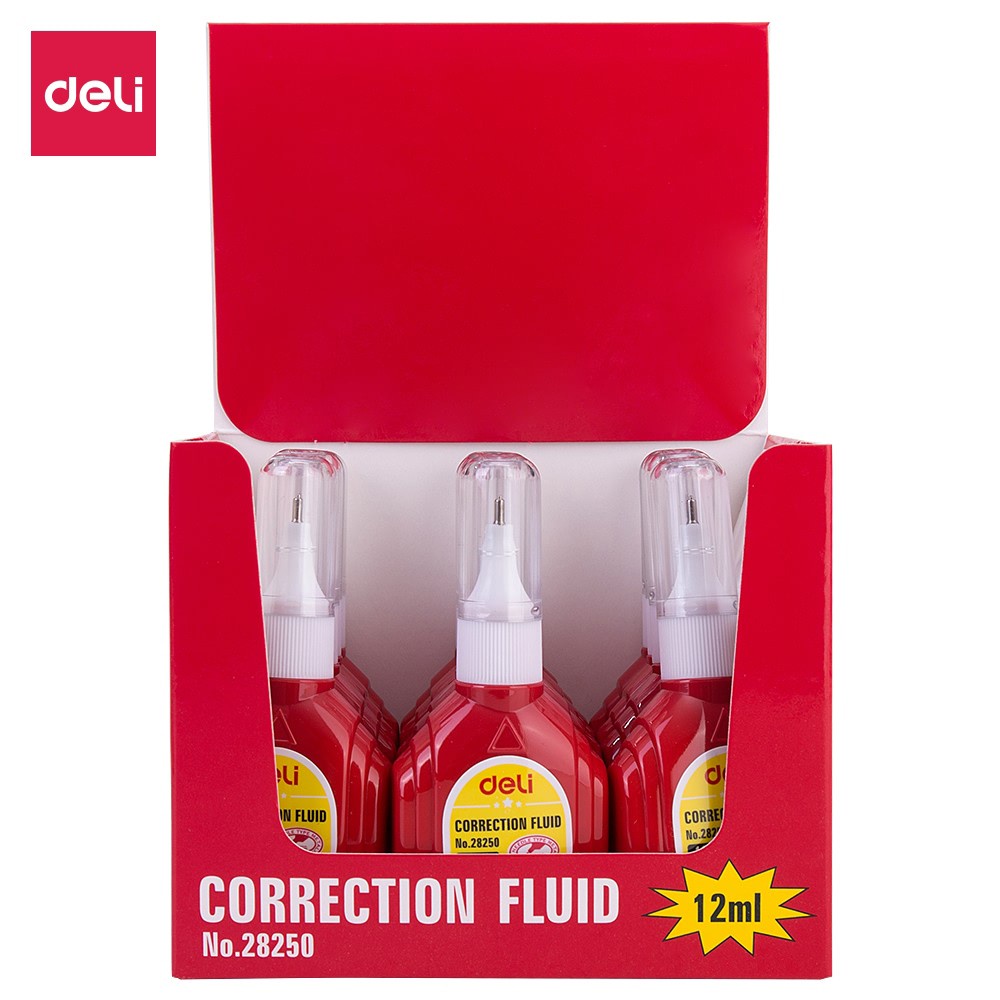 

Tipe-X DELI Correction Pen Steel Tip 12ml - W28250