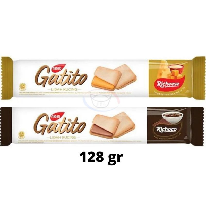 Nabati Gatito Lidah Kucing 128gr