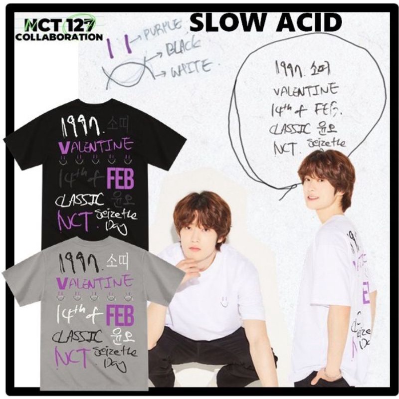 Kaos NCT 127 Jaehyun SCRAP DTF Print