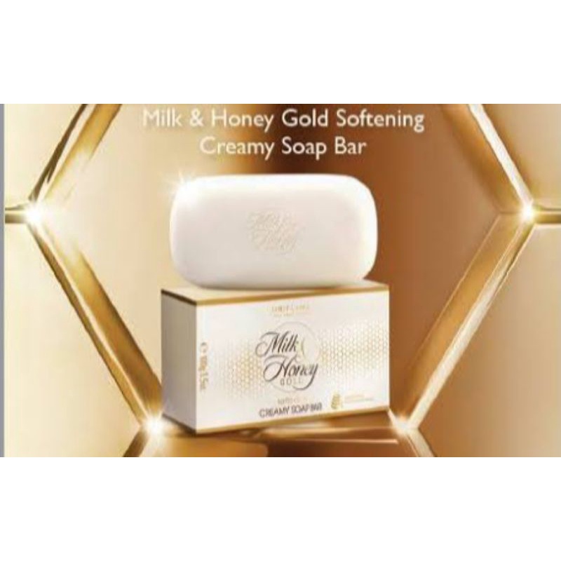 MILK &amp; HONEY / MILK&amp;HONEY / MILK &amp; HONEY GOLD SOFTENING CREAMY SOAP BAR / MILK &amp; HONEY GOLD MOISTURISING HAND CREAM / SHOWER PUFF / SPONS MANDI / SPONGE ALAT MANDI