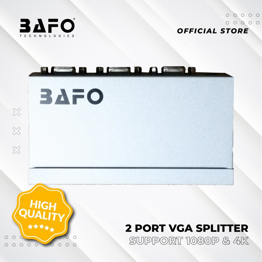 Spliter VGA 2 Port BAFO 250Mhz / Splitter 1-2