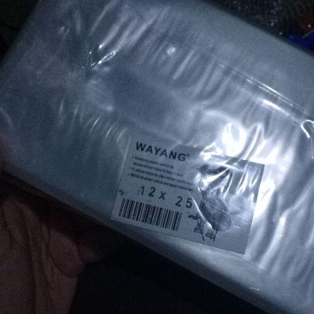 Plastik Pp Wayang Ukuran 10 Keatas Per 1 Kg