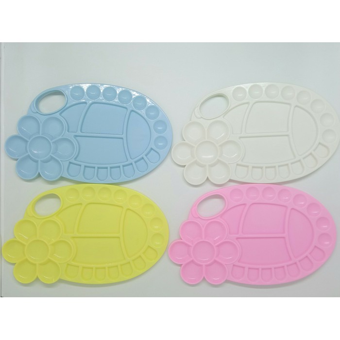 

Palet Cat air minyak motif bunga besar