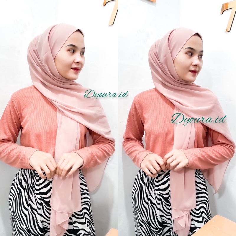 Pasmina Melayu |Pashmina Tali Instan Malaysia Ceruty Babydoll | Pasmina Malay| Malaysian Shawl | Pasmina Tali Ikat | pasmina Turki Premium