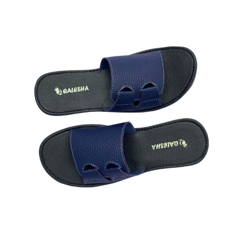 Insyira - Sandal Wanita Lenora / Sandal Papirut Wanita Non Slip Alas Hitam / Sandal Wanita Slop Sambung