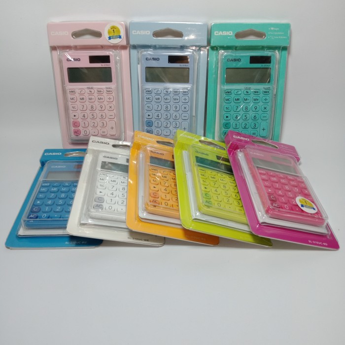 

CASIO Colorful Calculator SL-310UC