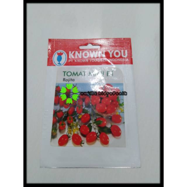 5 Benih/Bibit Tomat Mini Rojita Repacking (Known You)