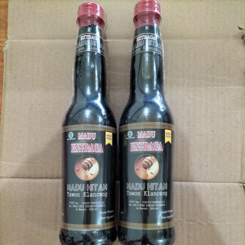 

MADU EXTRAGA/ MADU HITAM/TAWON KLANCENG 300ML