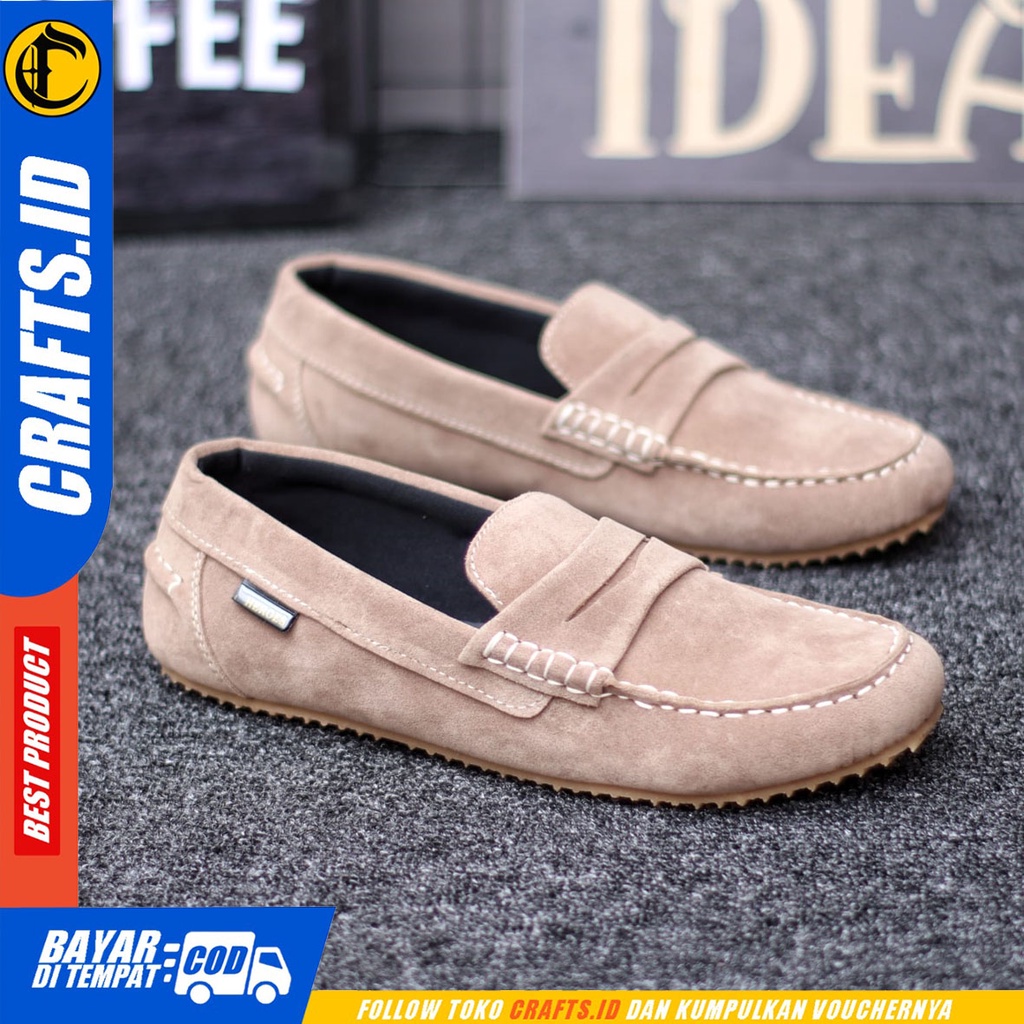 CRAFTS noah - Sepatu Casual Slip On Santai Pria