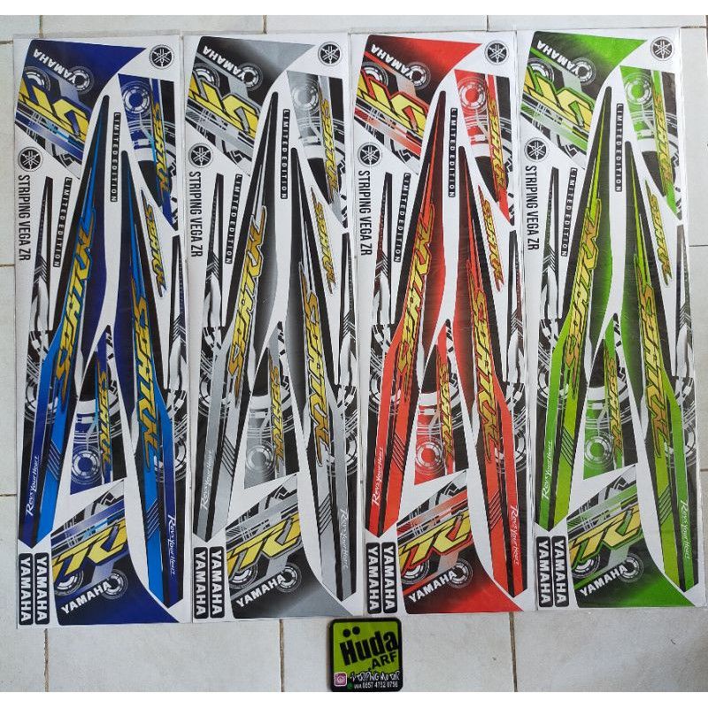 striping variasi vega zr sticker variasi vega zr rr
