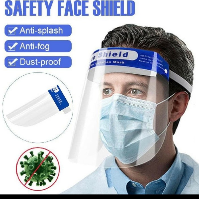 SLS89 Face Shield anti Droplets/Masker Pelindung Wajah