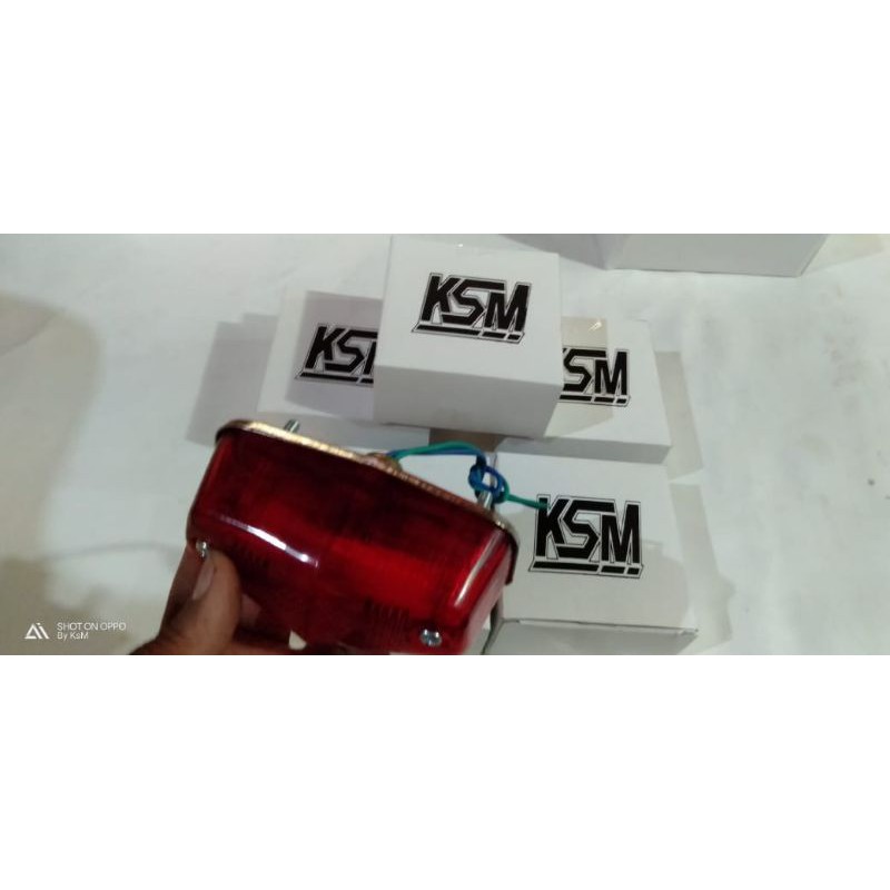 Lampu Stopan Stoplamp Stop BSA NON LED KSM Set Pangkon V80