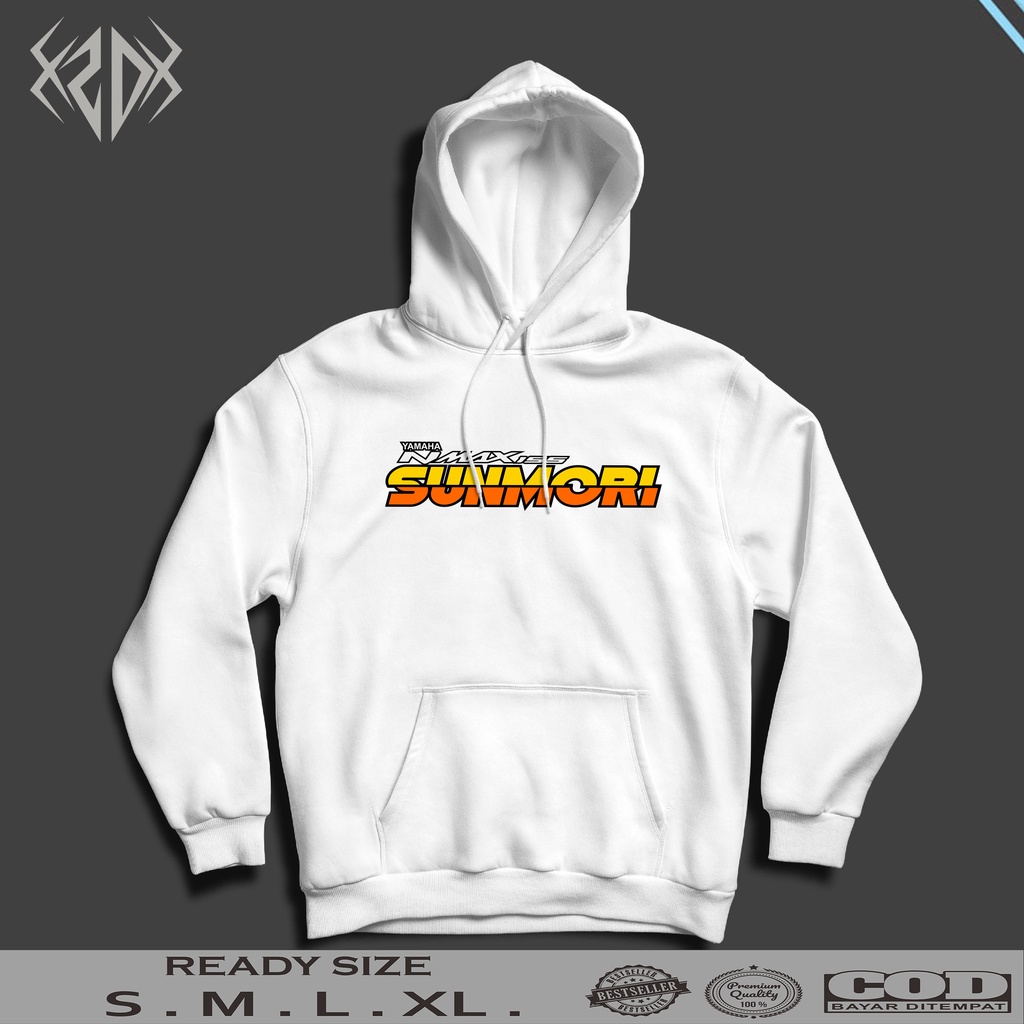 HOODIE SUNMORI INDONESIAN RIDER SERIES YAMAHA NMAX | HOODIE PRIA OTOMOTIF | JAKET HOODIE PRIA