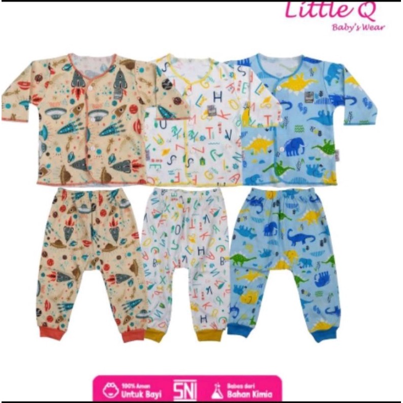 Little Queen 3 pc piyama baby NB