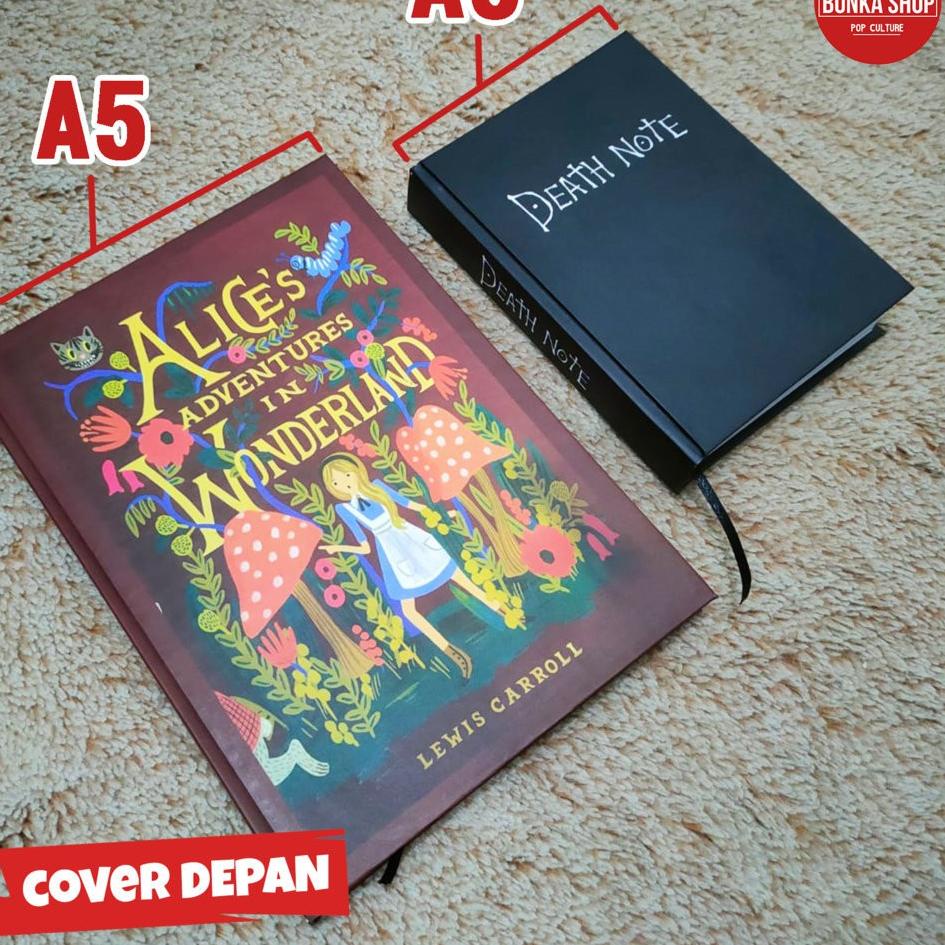 

[KODE LCZ7N] Note Book Anime Death Note Hardcover Buku Tulis Catatan Note Agenda Planner