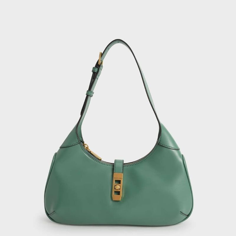 11.11 SALE | CK Metallic Accent Hobo Bag