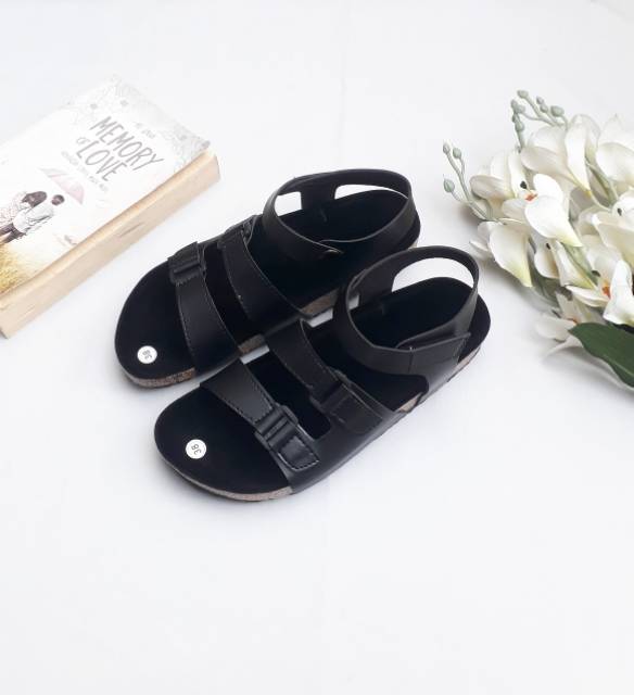 SB ~ SANDAL BIRKEN FERA FULL BLACK