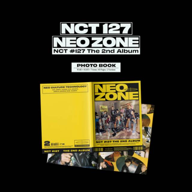 NCT 127 Neo Zone Album N C Version Unsealed Photocard Postcard Poster