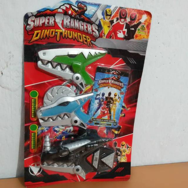 Mainan anak Jam tangan Power Rangers DinoThunder set