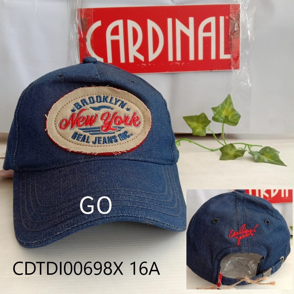 gos TOPI CARDINAL JEANS 100% ORIGINAL topi cardinal brand topi cardinal terbaru jeans