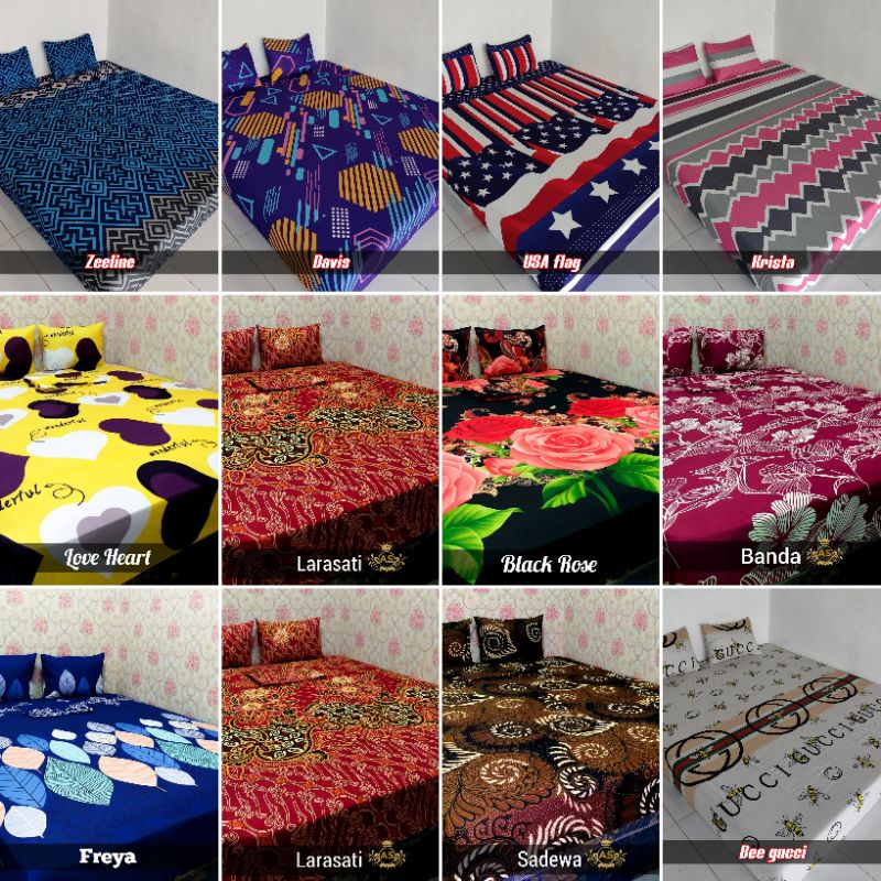 Sprei home made//paket 2kg grosir sprei