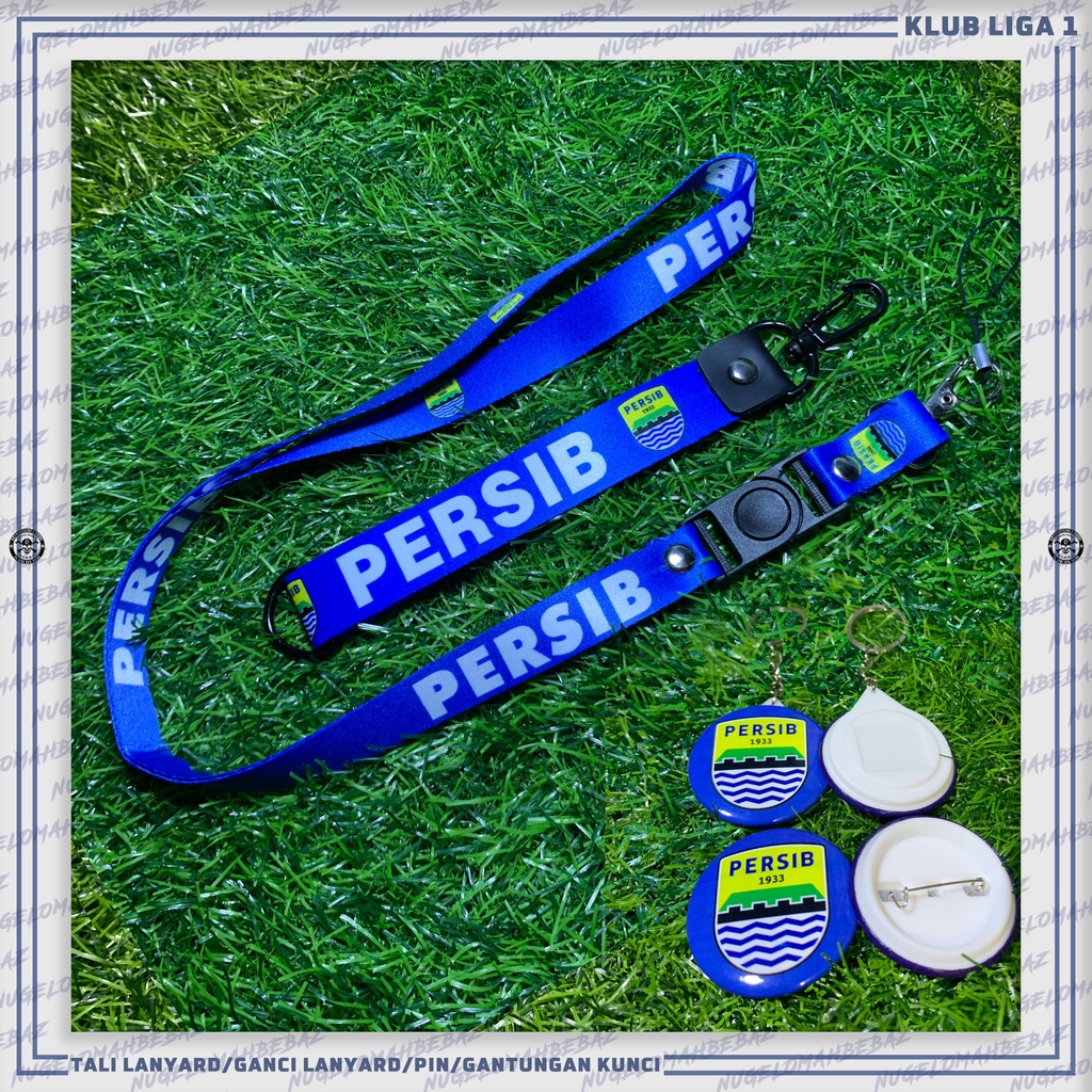 

TALI LANYARD/GANCI/PIN/GANTUNGAN KUNCI/HP/KLUB LIGA 1 - PERSIB BANDUNG