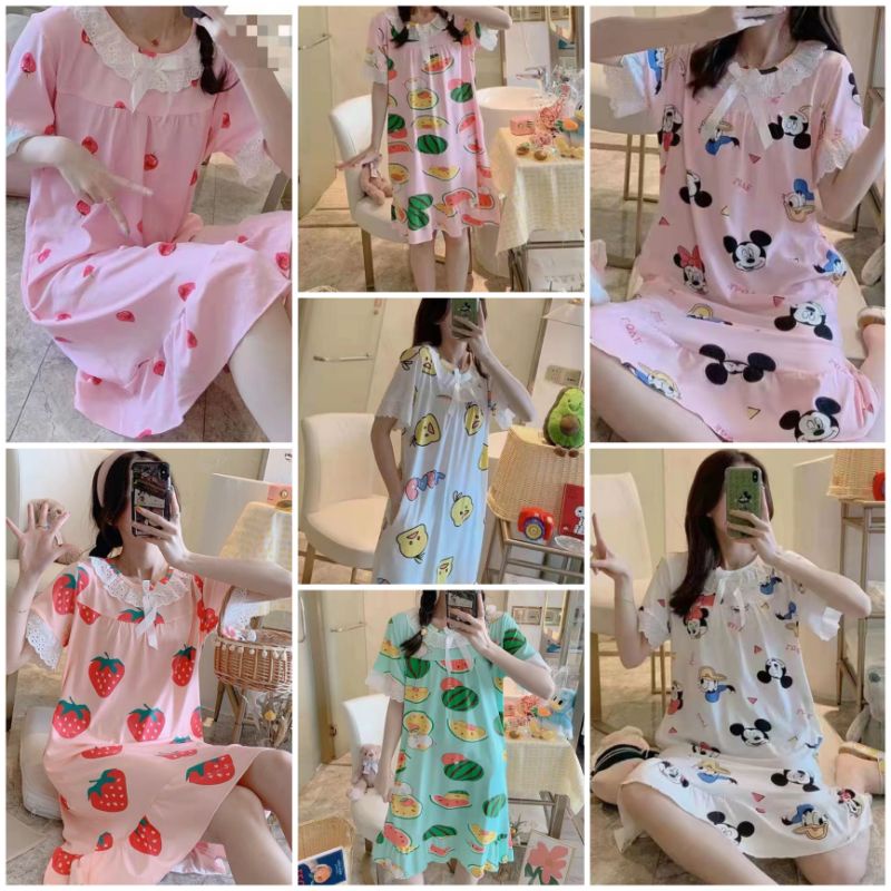 DASTER RENDA PREMIUM IMPORT / BAJU TIDUR DEWASA  IMPORT C02-B2