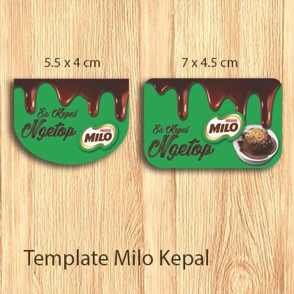 

STICKER LABEL ES KEPAL [SUDAH DENGAN DESAIN]