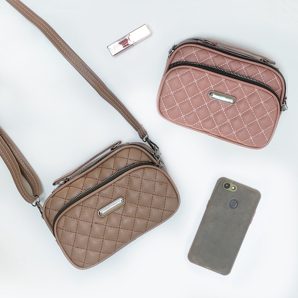 tas slempang wanita handbag remaja tas wanita murah shoulder bag cewek fashion kulit sintetis tebal