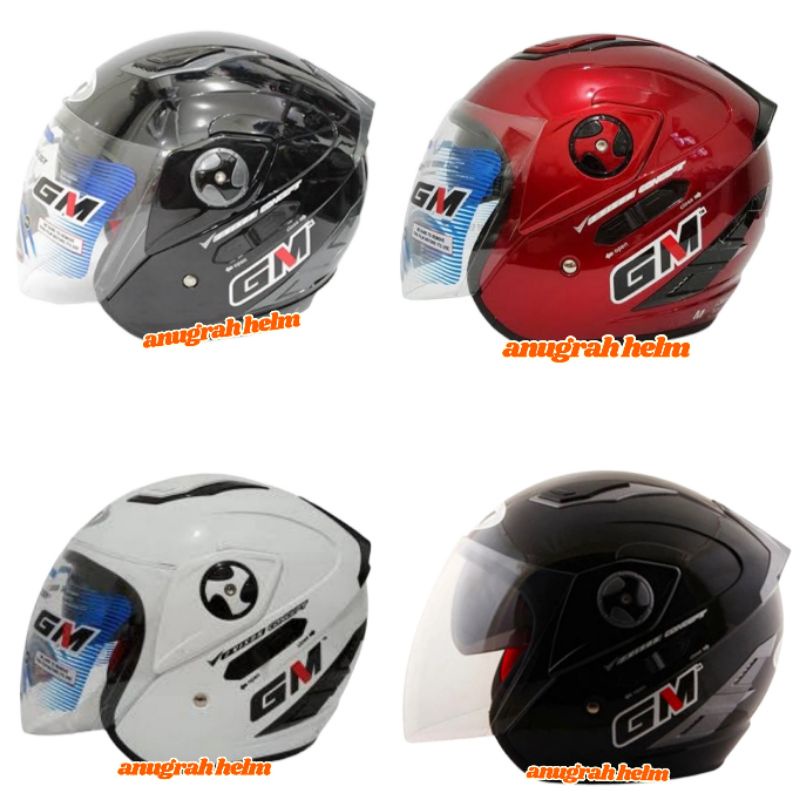 HELM GM INTERCEPTOR SOLID DOUBLE VISOR