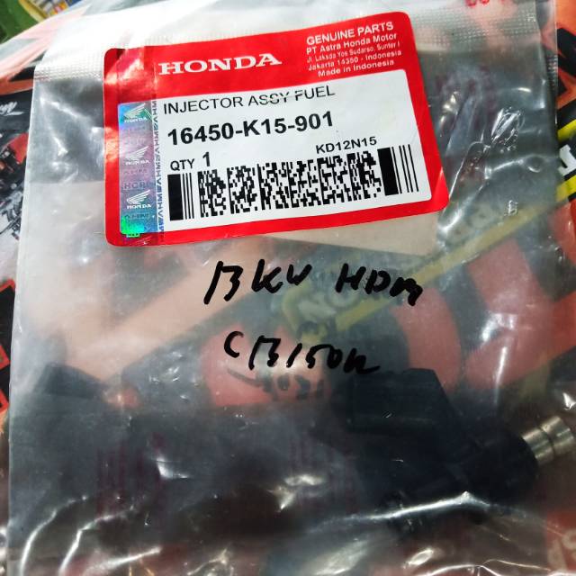 Injektor injeksi cb150r ahm original