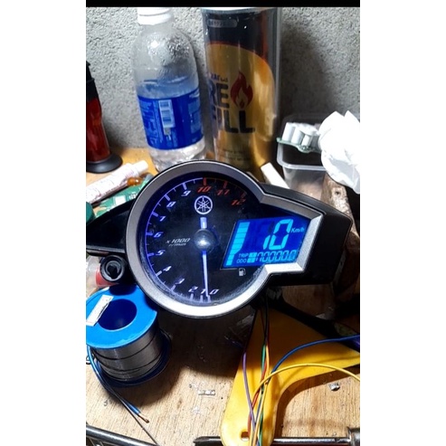 polaris vixion negatif + lampu LED