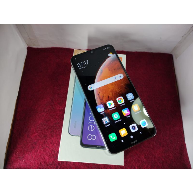 Redmi note 8 ram 6/128 warna white