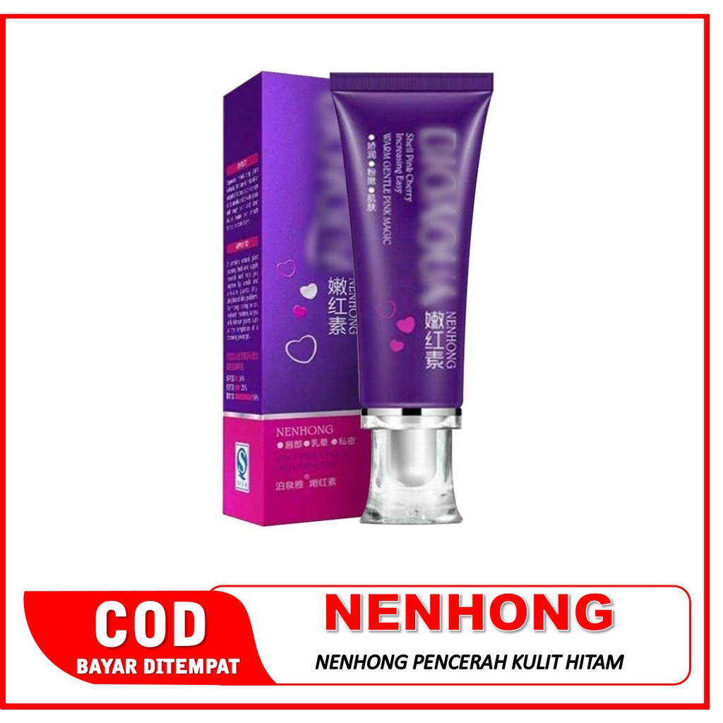 MERAH ALAMI Pemerah Bibir Alami Permanen Pemerah Puting Payudara Pemerah Bibir Hitam Pria Perokok / 