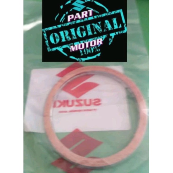 paking knalpot sambungan tengah silencer satria fu shogun sp arashi smash titan axelo 125 ori SGP