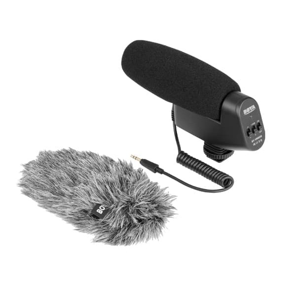 Microphone BOYA BY-VM600 Shotgun for Camera DSLR &amp; Smartphone ORIGINAL