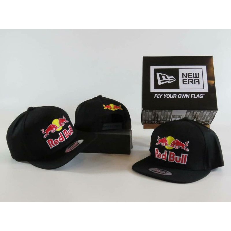 topi snapback Red Bull original import