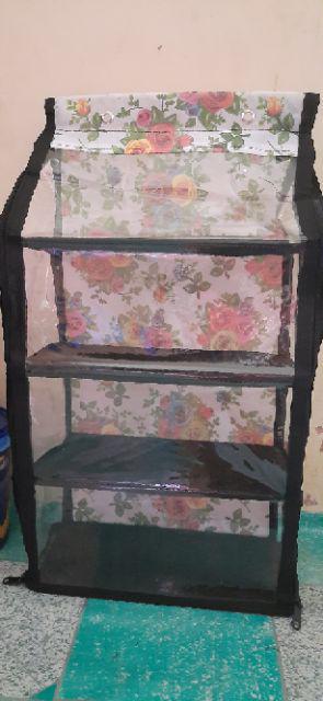 [bisa Cod] Promo Murah Rak Gantung Obat Motif Bunga Full Resleting Kualitas Terbaik Dan Termurah