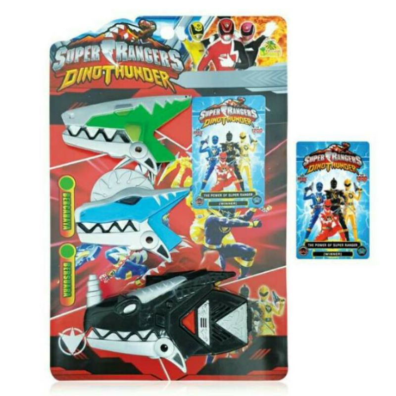Mainan Anak Jam Power Super Ranger Dino Thunder Gelang Robot Murah Termurah
