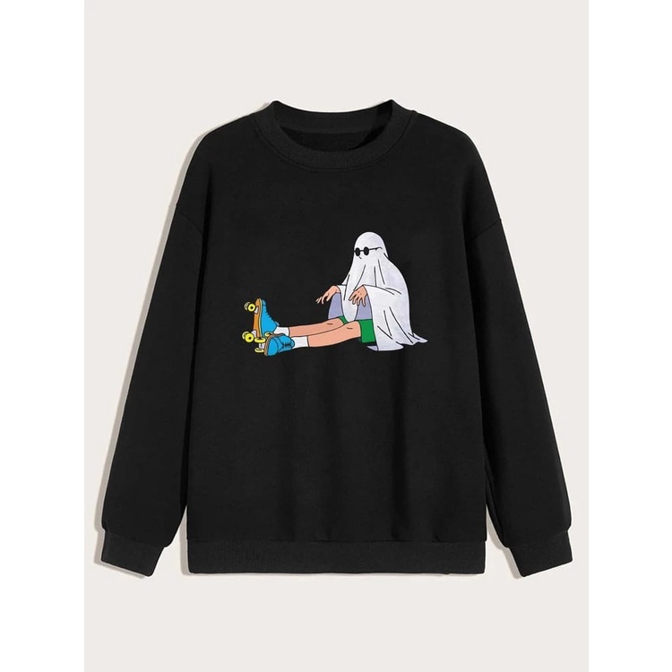 Aesthetic trickster Basic Sweater II Aesthetic trickster Sweater Crewneck Sz M - XL ( Pria &amp; Wanita )