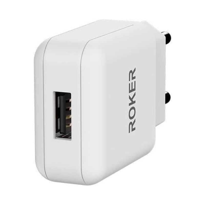 GROSIR HARGA PER 1 PCS BATOK CHARGER ROKER RK-C18 1A