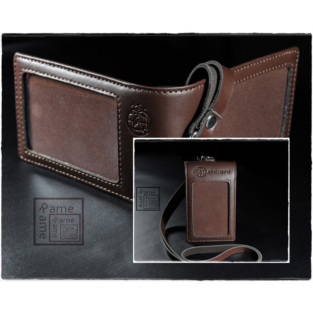 

Id Card Holder Name Tag Kulit ATR BPN