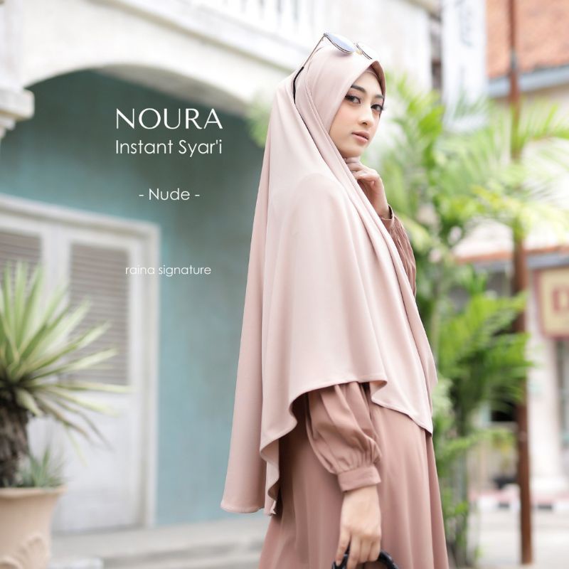 Raina Signature Bergo Daily Syar'i Anti Tembem NOURA Syar'i