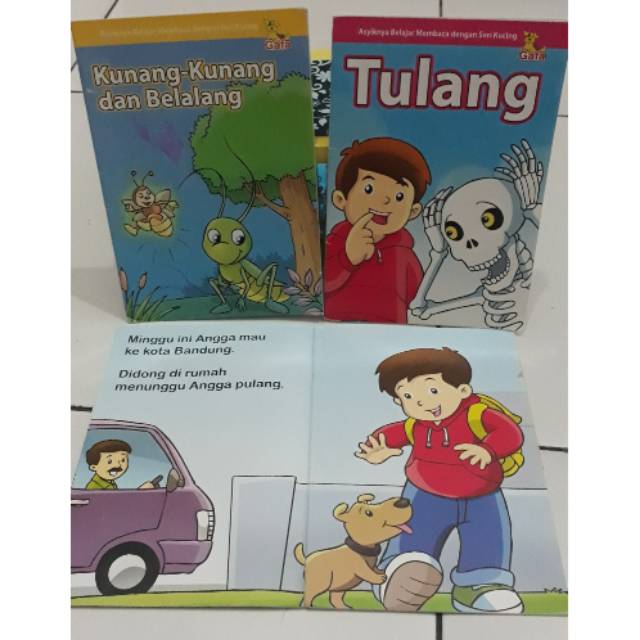 Buku Gafa seri Kucing - Buku Belajar Membaca