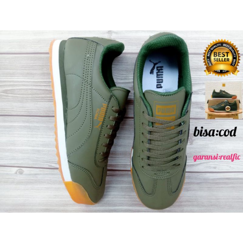 SEPATU PRIA PUMA ROMA IMPORT QUALITY  TERLARIS