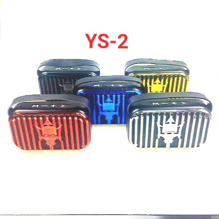 Speaker Portable Bluetooth Wireless Speker Motif Music Mini Box YS-2